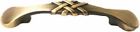 P83063.absb 32 Finish Satin Model Pull Cc Pulls " Antique Braided Cabinet 3 Brass