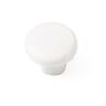 7222336 34642 Laurey White Plastic Cabinet Knob 722233346426