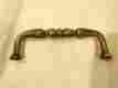 350-3h Colonial Bronze Cabinet Or Drawer Pulls In Matte Antique Brass Set Of 5