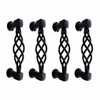 35635 The Renovators Supply Drawer Pulls Black Wrought Iron 096962419226