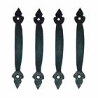 35700 The Renovators Supply Door Pulls Black Wrought Iron 096962418007