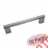 377-128sn Contemporary Pull Cosmas Cabinet Hardware 10 Pack Satin Nickel Handles