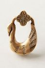 39562038 Anthropologie Of Feather Swan Bird Brass Pull Knob New