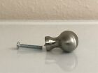 3990sn Unbranded Satin Nickel Egg Cabinet Knob Lot Of