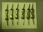3incenter Pulls Handles Six Chevron-bow Drawer Vintage Mid-century