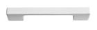 563158 4.68-inch Atlas Homewares Successi Collection Thin Square Pull High White Gloss 782808628425