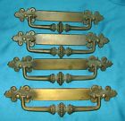 Bpc677 4 Drawer 5-1 Handles " Long Vintage 2 8-3 Brass