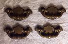 N13761 4 Keeler Pulls Cabinet Handles Vintage Drawer Brass Dresser Hardware
