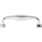 Tk722pc 4 3 Top Knobs Polished - Pull Chrome Contour