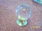 4313-030 Baldwin Hardware Crystal Knobs Cabinets Dressers Drawers Brass 723079146270