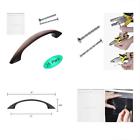 4318056325 Oil Rubbed Bronze Cabinet Pulls Curved Arched Kitchen 606462909945