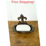 43224-8188 Carson Fleur De Lis Vintage Look Inch Cast Iron Decorative