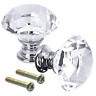 43398-18845 Easily Life Pcs White Clear Crystal Glass Cabinet 721047997701