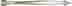 4364.150 0884011518163 Baldwin Severin Fayerman Appliance Pull Satin Nickel 884011518163