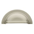 4423150 Baldwin Cup Cabinet Pull Satin Nickel 829846015418