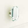 443811 Signature Hardware Macero Mirrored Glass Cabinet Knob