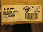 4450-wc - Amerock Copper 8 Square Knobs Weathered Sealed " 1-1 Cabinet 10