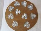 4543c C 10 Glass Knobs