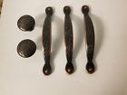 464orb-variation Cosmas Lot Of Oil Rubbed Bronze Cabinet Hardware Knobs Pulls