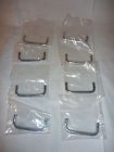 4672-260 Lot Oc Baldwin Chrome 8 Shiny Pulls " Cabinet 3 Hardware Drawer