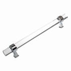 4718-160-pc-10 Gliderite Clear Acrylic Cabinet Drawer Pull 849376041459