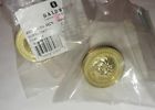 4931030 Baldwin Hardware New Polished Brass Ornamental Drawer Knobs 723079070377