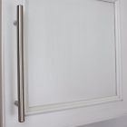 5003-160-ss Gliderite Hardware Long Solid Steel Cabinet Bar Pull Stainless