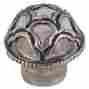 516607 Atlas Homewares Tangeres Collection 2 In Brushed Nickel Clear Cabinet Knob 782808604931