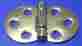 5252np Mobel By Atlantic 1 000 Steel Flap Down Hinges 30mm Bore Nickel Plated Packed