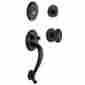 527249 Baldwin Estate Collection Logan Single Cylinder Venetian Bronze Handleset With Knob New 829846013124