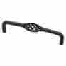 60885785300406 55106wi Cabinet Pull Handle Liberty Hardware Avante 12 Black Wrought Iron Birdcage Appliance Drawer