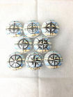 5535255241 Twisted Design Set Of Blue And Yellow Weathered 0757347590403
