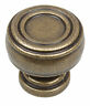 5734-ab-10 Gliderite Hardware Mushroom Knob Set Of