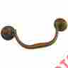 59208 Ultra Lot Of 23 Antique Copper Drawer Cabinet Pull 4 Centers Hi Quality