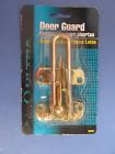 00749694608924 60982 Ultra Hardware Heavy Duty Brass Door Guard New