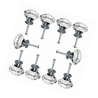 611702627343 Tlbtke Tlbtek Pcs Clear Diamond Shaped Glass Decorative