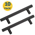 6131637218668 Nbhardware Black Pulls Cabinet Handle Flat Dresser Knobs