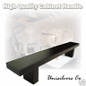 617724352638 Tcs Home Supply Black Finish Kitchen Cabinet Bar