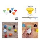 657228286213 Ceramic Cabinet Knobs Colorful Cute Kitchen Drawer Cupboard