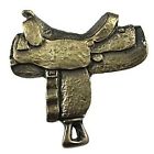 681272 Sierra Lifestyles Saddle Cabinet Knob Handles Antique Brass Sportsman