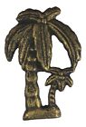 7908763 69018 Chesapeake Bay Palm Trees Drawer Pull Antiqued Gold 790876690183
