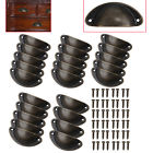 711583416460 Unbranded Antique Retro Shell Kitchen Cabinet Knob Door