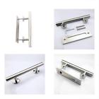 712243436187 Shile Inch Stainless Steel Rustic Barn Door Hardware