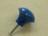 7145 Omnia Diameter Royal Blue Cabinet Knob With Screw