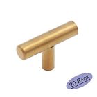 718924616060 Goldenwarm Long Single Hole Gold Cabinet Knobs And