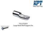 7211152024 White Lot Of Mm Diameter Large Flat Metal Shelf Support