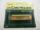 736xc Brainerd File Cabinet Label Card Holder Solid Brass 022788007361