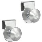738956901521 Handlesets Stainless Steel Bathroom Shower Glass Door Knob