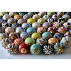 768674341019 Wott Assorted Multicolor Ceramic Drawers Knobs Door Cupboard