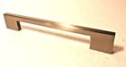 A826-bn 782808612943 Atlas Homewares Thin Square Pull Inch Brushed Nickel